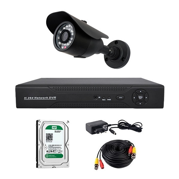 

Комплект видеонаблюдения CoVi Security AHD-1W KIT+HDD500