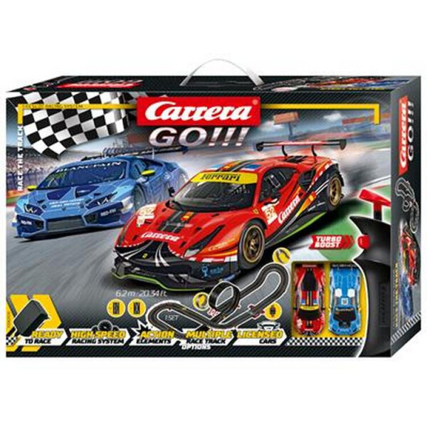 

Автотрек Carrera GO!!! Гонка на треке, длина трассы 6.2м (CR-20062526)
