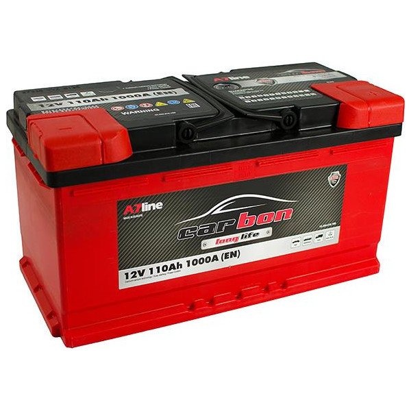 

Автомобильный аккумулятор 110 Ah/12V CARBON (0) Euro