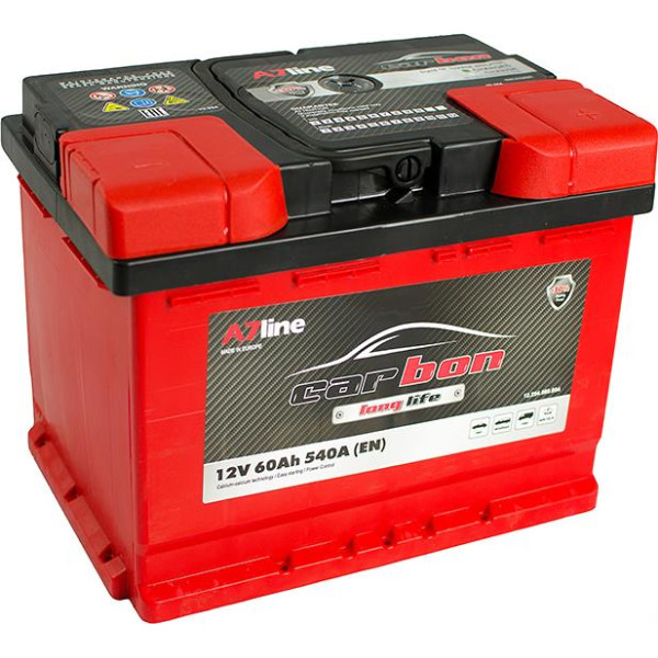 

Автомобильный аккумулятор 60 Ah/12V CARBON (1)