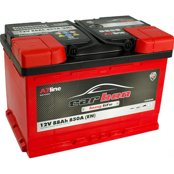

Автомобильный аккумулятор 88 Ah/12V CARBON (0) Euro