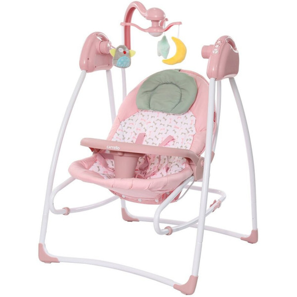 

Шезлонг-качели Carrello Grazia CRL-7502 Bow Pink