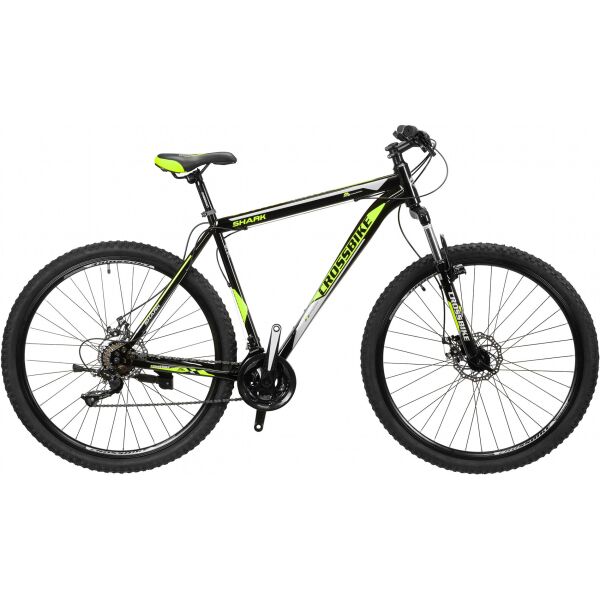 

Велосипед CrossBike 29" Shark 2021 Рама 19.5" black-green