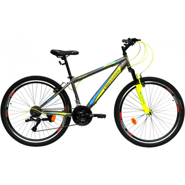 

Велосипед CROSSRIDE 26" SHARK Серо-салатовый