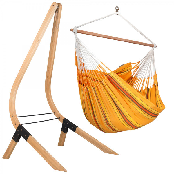 

Гамак стул со стойкой La Siesta (CUL215VEA161) apricot
