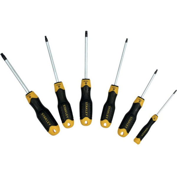 

Набор отвёрток STANLEY "CushionGrip Torx", 6 шт.
