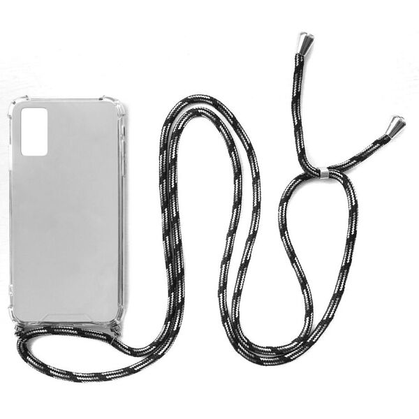 

Чехол ColorWay TPU-Shine-Gradient Neck Strap Black для Xiaomi Redmi 9T