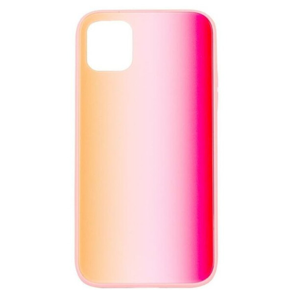 

Чехол ColorWay iPhone 11 Glass Gradient розовый