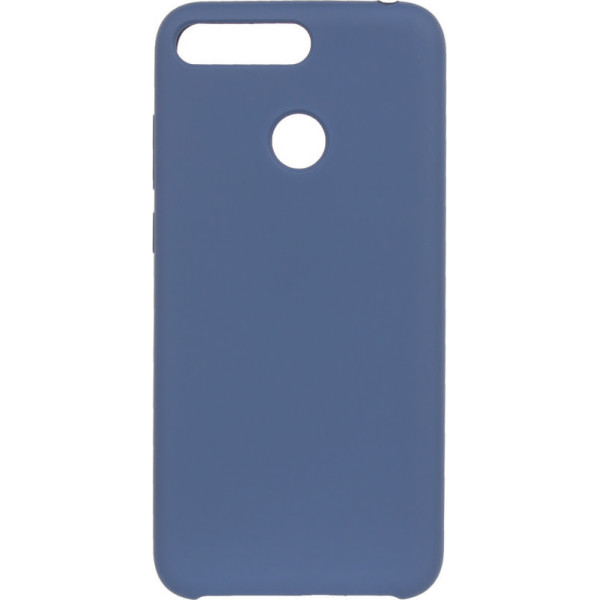 

Чехол ColorWay Liquid Silicone blue для Huawei Y6 2018 Prime