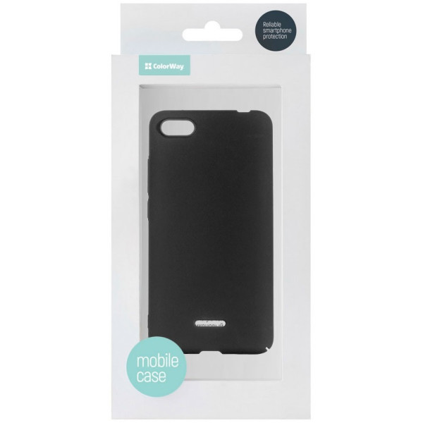 

Чехол ColorWay PC case black для Xiaomi Redmi 6A