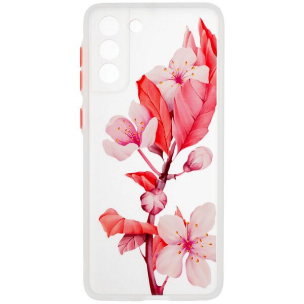 

Чехол ColorWay Plus Smart Matte 3D Jasmine для Samsung S21 Plus