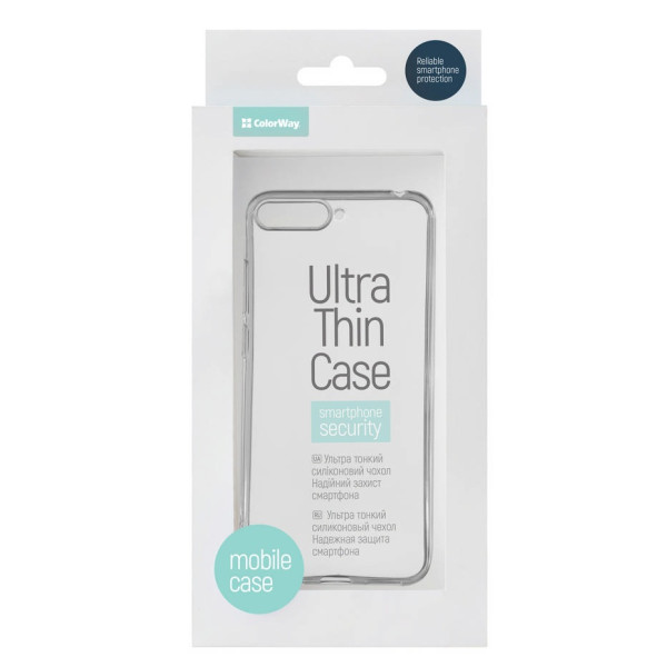 

Чехол ColorWay TPU case Clear для Huawei Y6 2018