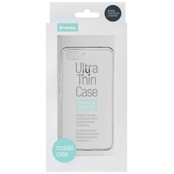 

Чехол ColorWay TPU case Transparent для Xiaomi Mi 8 Lite