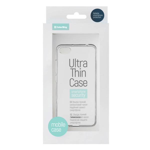 

Чехол ColorWay TPU case Clear для Xiaomi Redmi 6A