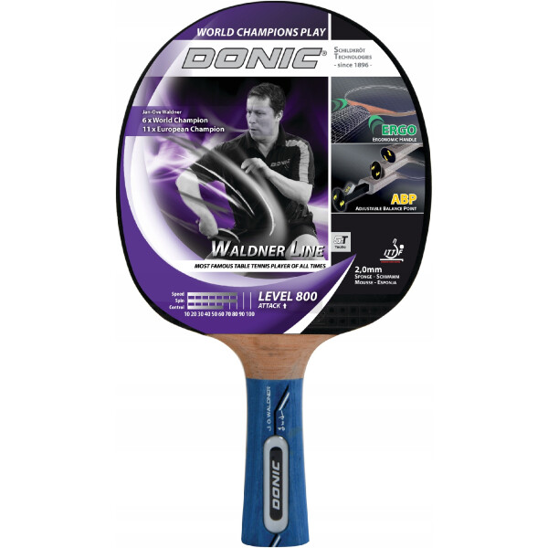 

Ракетка для настольного тенниса Donic Waldner 800 754882