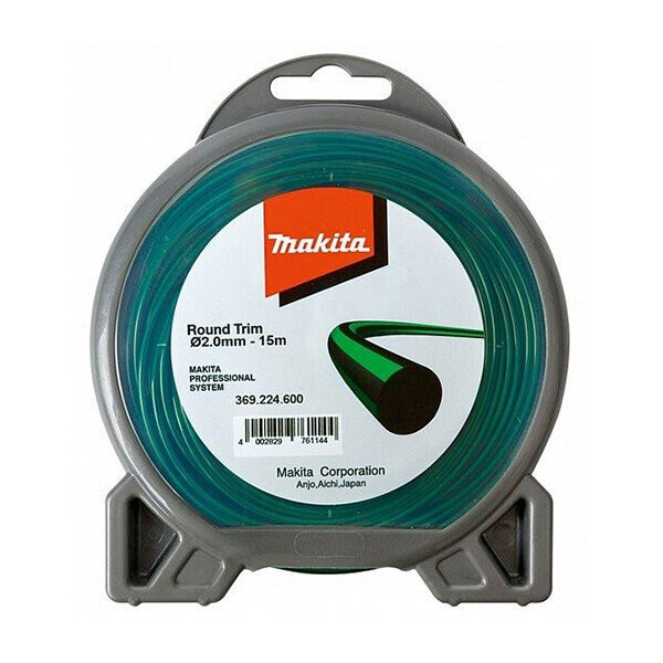 

Жилка косильная Makita O2 мм 15 м (369224600)