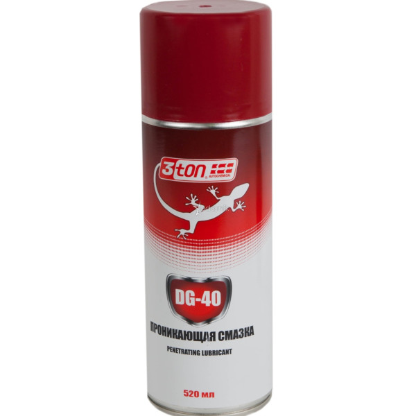

Смазка проникающая DG-40 3ton 520ml АНАЛОГ WD-40