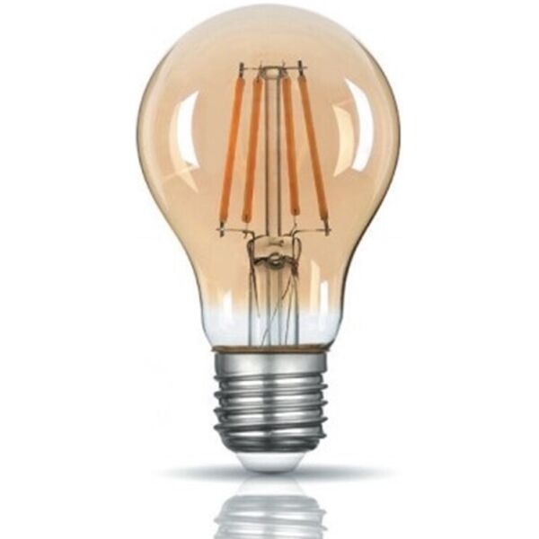 

LED лампа TITANUM Filament A60 7W E27 2200K бронза (TLFA6007272A)