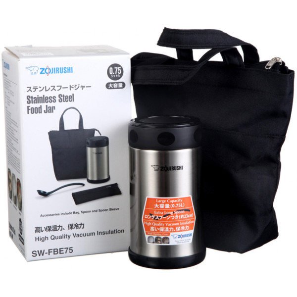 

Ланч бокс (набор) Zojirushi SW-FBE75XA 0.75L стальной (1678.03.46)