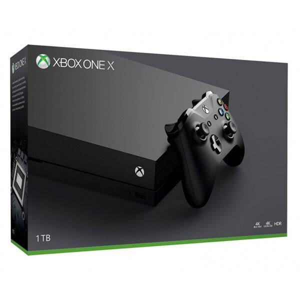 

Microsoft Xbox One X 1TB Black (Расширенная гарантия 18 месяцев)