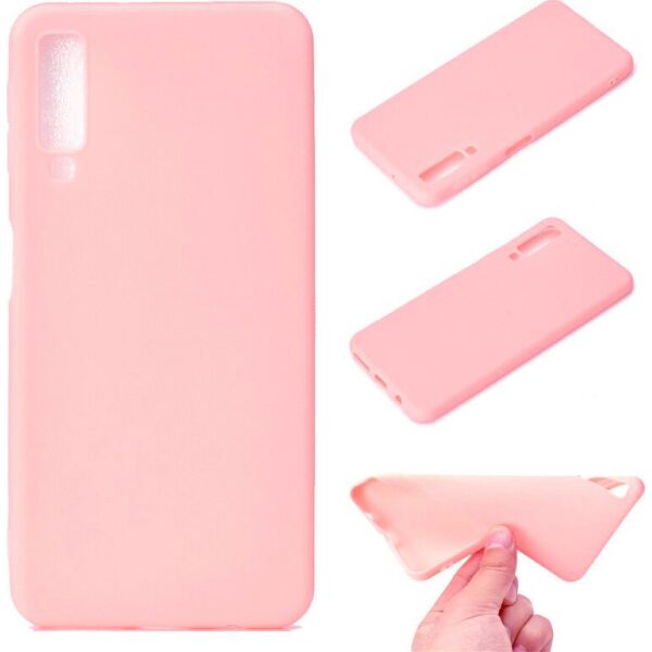 

Силиконовый Candy для Samsung A750 Galaxy A7 (2018) (Розовый) (685609)