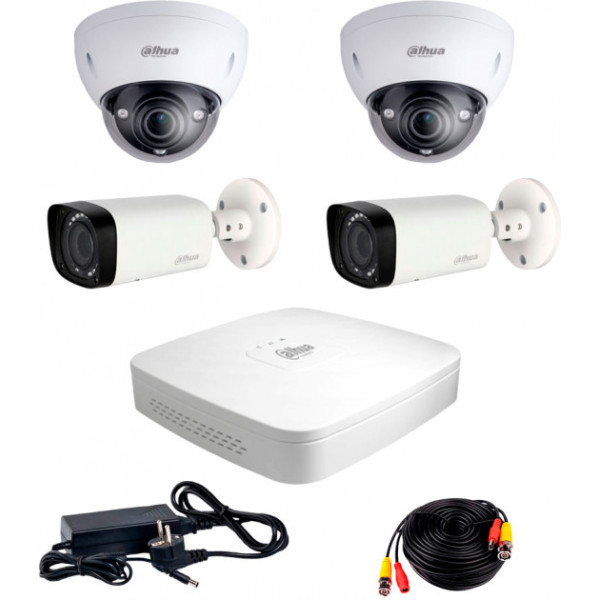 

Комплект видеонаблюдения Dahua HDCVI-22WD PRO KIT
