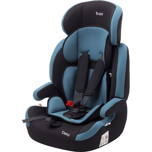 

Детское автокресло Bair Beta 1/2/3 (9-36 кг) DB1929 черный - темно-бирюзовый