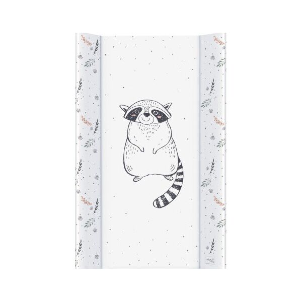 

Повивальная доска Cebababy 50x80 Retro Autumn W-210-000-636, Raccoon, белый