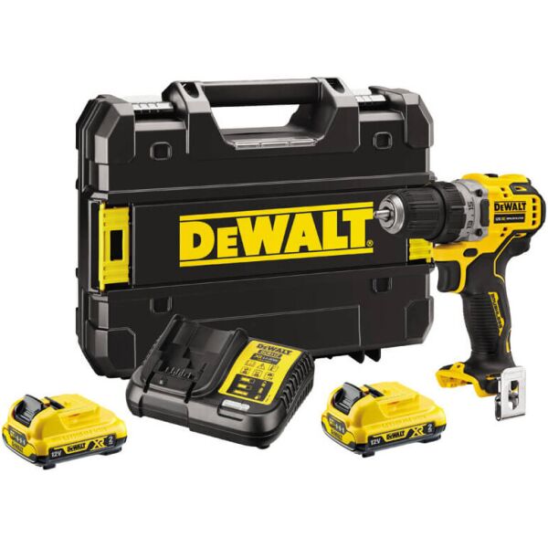 

Дрель-шуруповерт DeWALT DCD701D2 (12В, 2 Ач)2 аккумулятора+кейс
