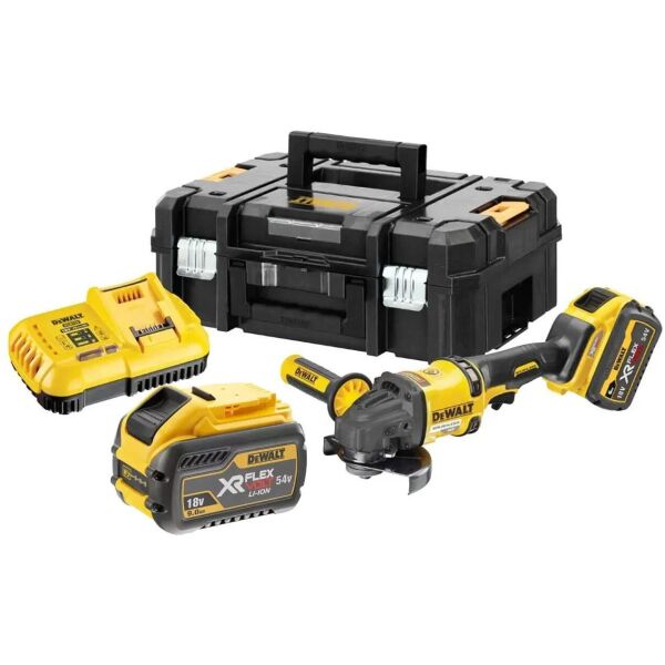 

Шлифмашина угловая аккумуляторная бесщеточная DeWALT (DCG418X2)