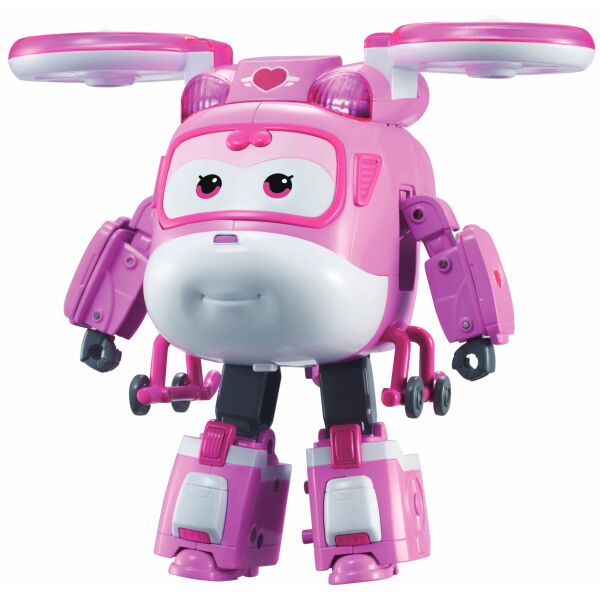 

Игровая фигурка-трансформер Super Wings Supercharge Lights&Sounds Dizzy, Диззи, свет, звук (EU740434)