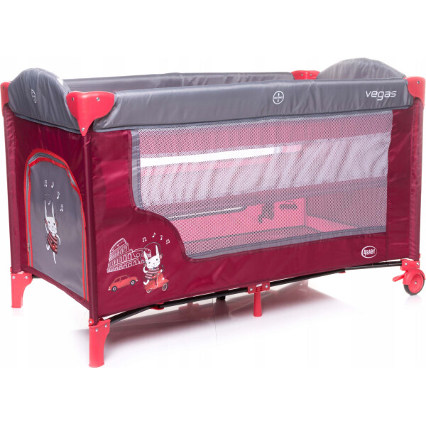 Манеж 4Baby Vegas (red) (4VG03)