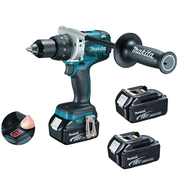 

Дрель-шуруповерт Makita DDF 481 RFE3