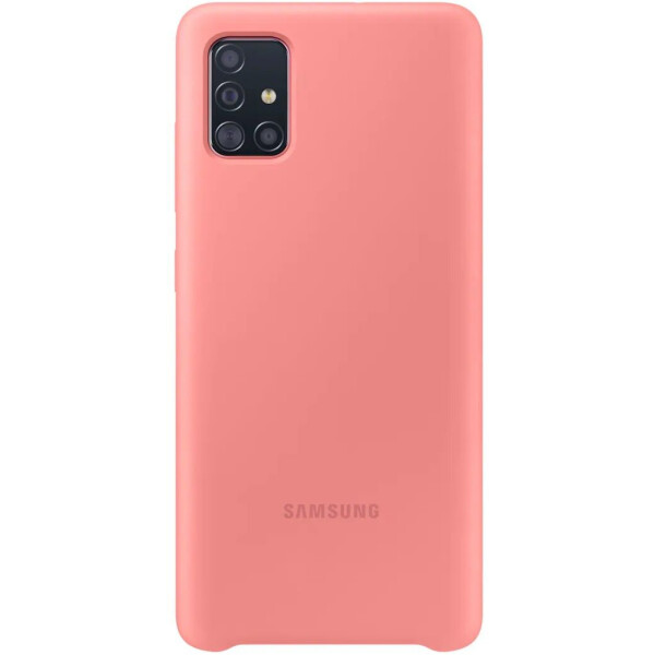 

Чехол Samsung Silicone Cover Pink для A51 (EF-PA515TPEGRU)