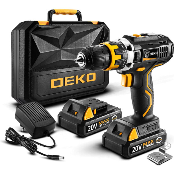 

Аккумуляторный шуруповерт DEKO GCD20DU2-S6