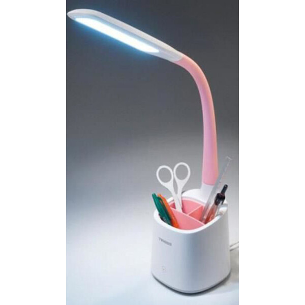 

Настольная лампа Tiross TS-1809 rose 6W 60led 3 режима света (885977169)