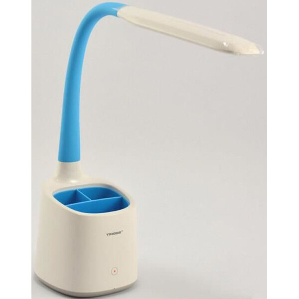 

Настольная лампа Tiross TS-1809 blue 6W 60led 3 режима света (885963562)