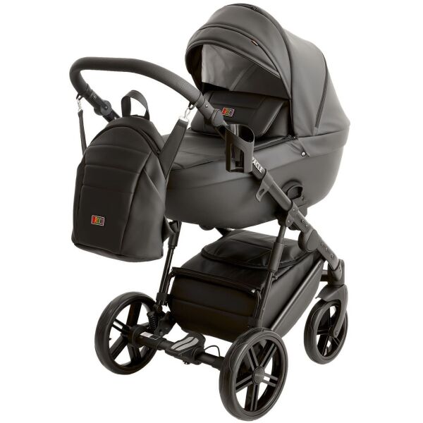 

Детская коляска универсальная 2 в 1 Broco Miracle Black 9023-BMB-01, black