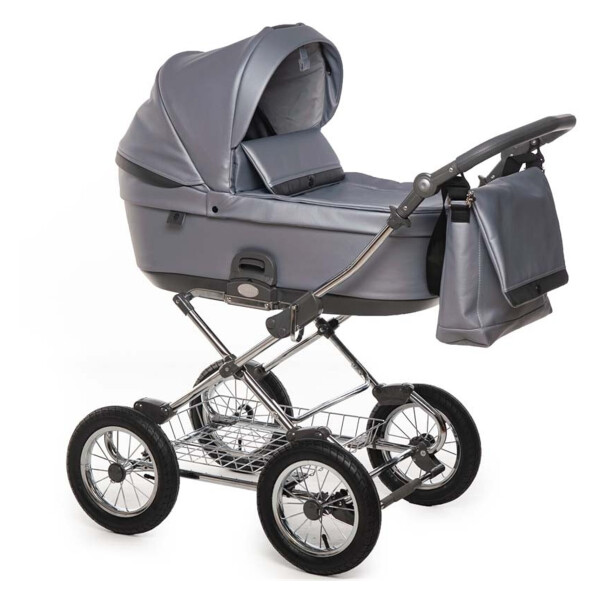 

Детская коляска универсальная 2 в 1 Roan Bloom Classic 9023-RCB-Grey Pear, серый
