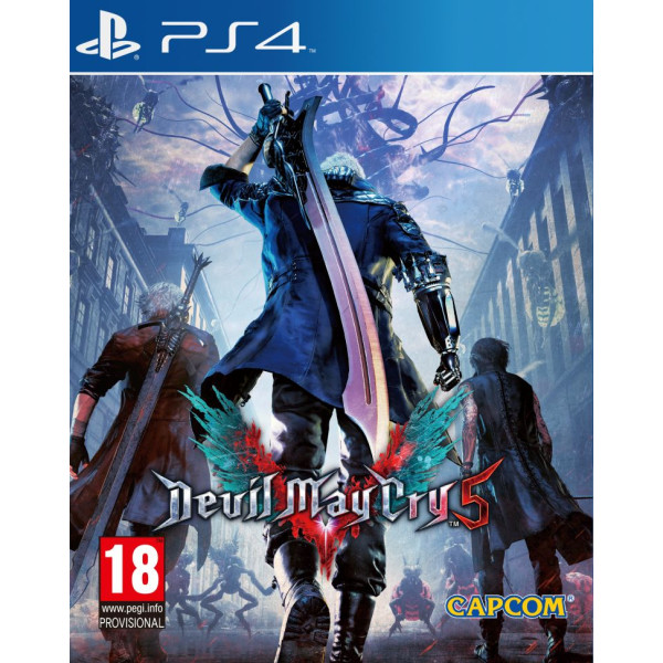 

Диск с игрой Devil May Cry 5 [PS4, Rus субт]