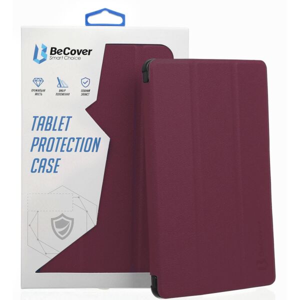 

Чехол-книжка BeCover Smart Case для Lenovo Tab P11 Red wine (706095)