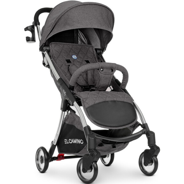 

Прогулочная коляска EL Camino Milly (Midnight Black) Dark Grey (ME 1059)