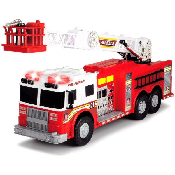 Акція на Пожарная машина Dickie Toys с телескопической лестницей 62 см (3719008) від Allo UA