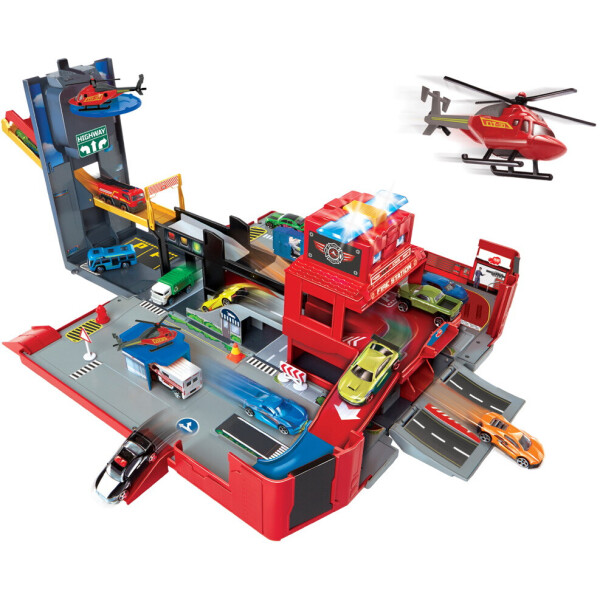 

Игровой набор Dickie Toys 2 в 1 Пожарная машина (3719005)