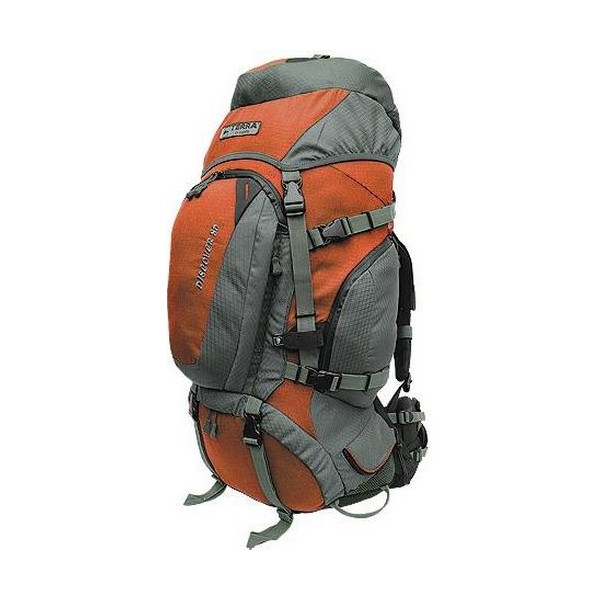 

Рюкзак Terra Incognita Discover 55 orange/gray