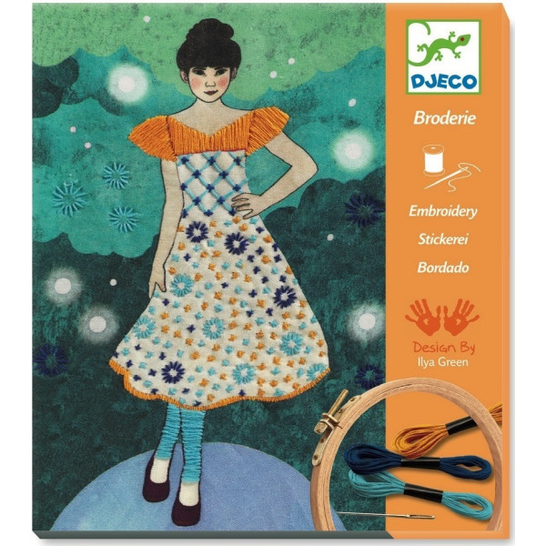 

Набор для вышивания DJECO Вечерняя мода (DJ09842)