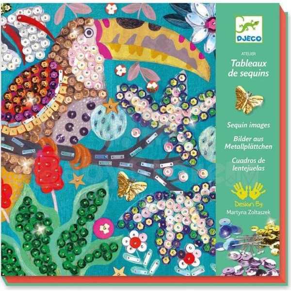 

Набор для творчества Djeco Шикарные птицы (DJ09521)