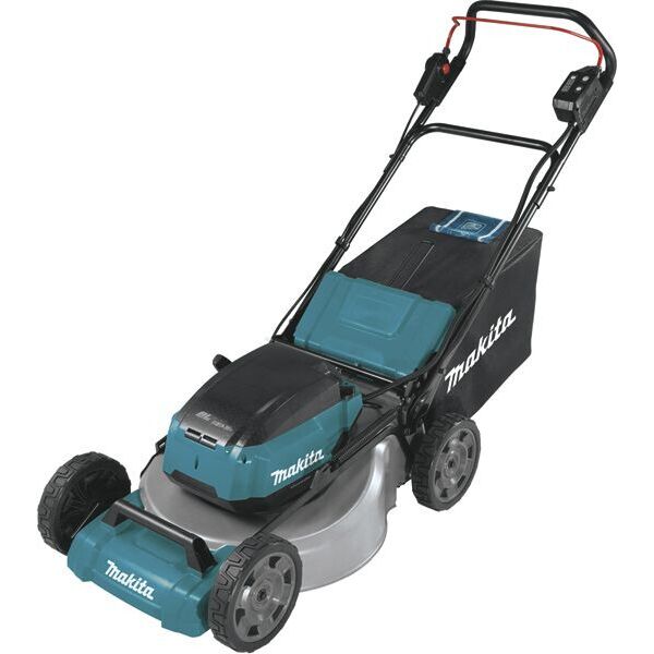 

Газонокосилка аккумуляторная Makita DLM530PT4 18В+18В, 534мм, DC18RD, 5Аг х 4