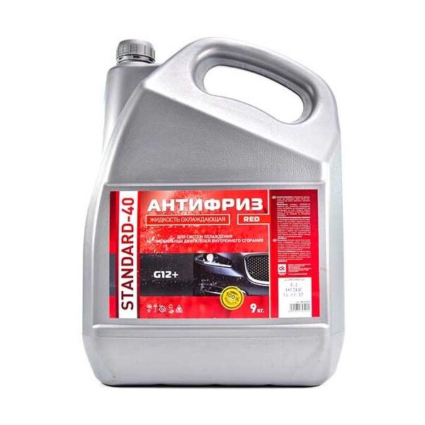 

Антифриз ДК G12+ STANDARD-40 LONG LIFE Красный 9 кг