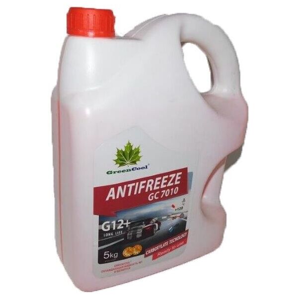 

Антифриз GreenCool GС7010, 5 кг G12+ красный
